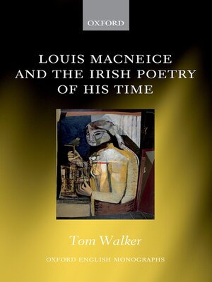cover image of Louis MacNeice and the Irish Poetry of his Time